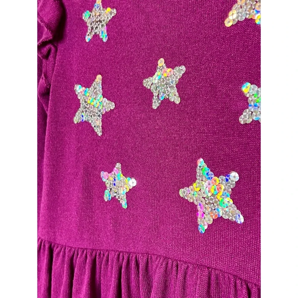 Carters‎ Sequin Star Sweater Dress - 2T